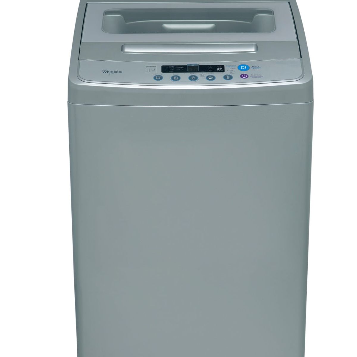 WHIRLPOOL - Lavadora whirlpool carga superior impeller 12kgs silver