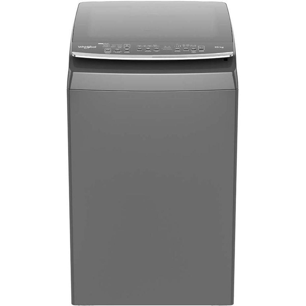WHIRLPOOL - Lavadora carga superior 20kg xpert eco gris oscuro