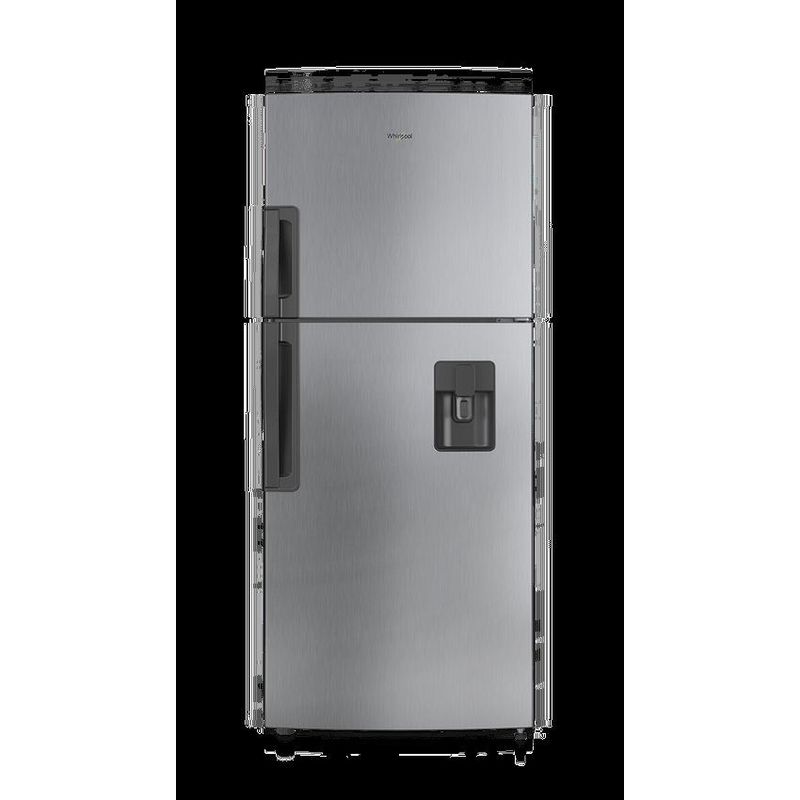 WHIRLPOOL - Nevera whirlpool top mount 394 lts - silver