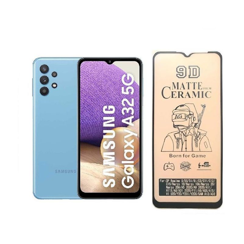 GENERICO - Vidrio cerámico mate para samsung a32 5g