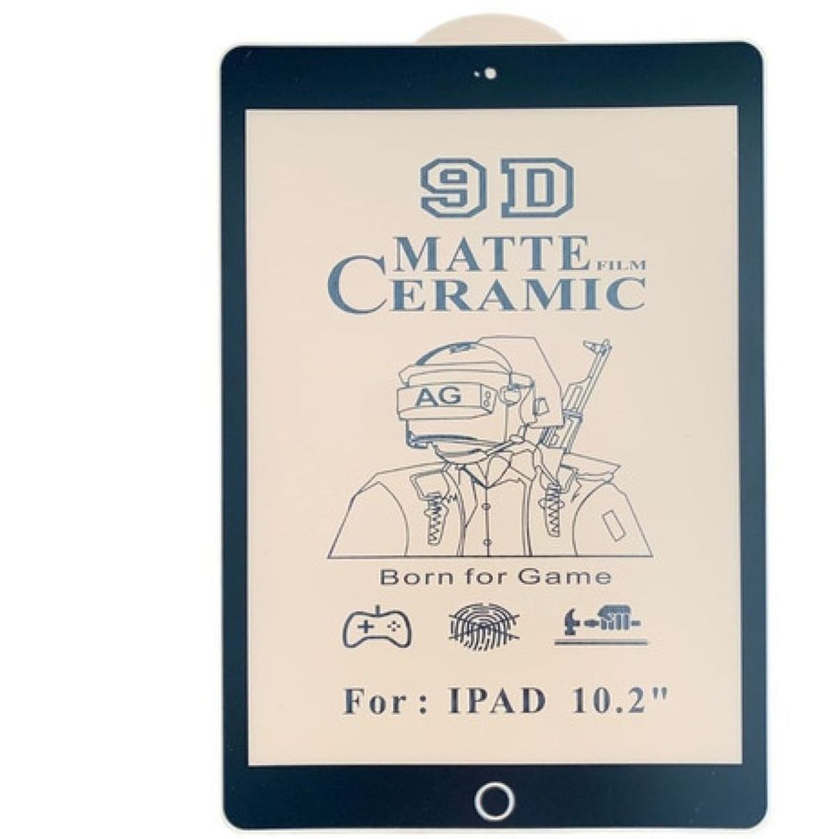 GENERICO - Vidrio cerámico ipad 10.2 9 generación 2021 no se rompe