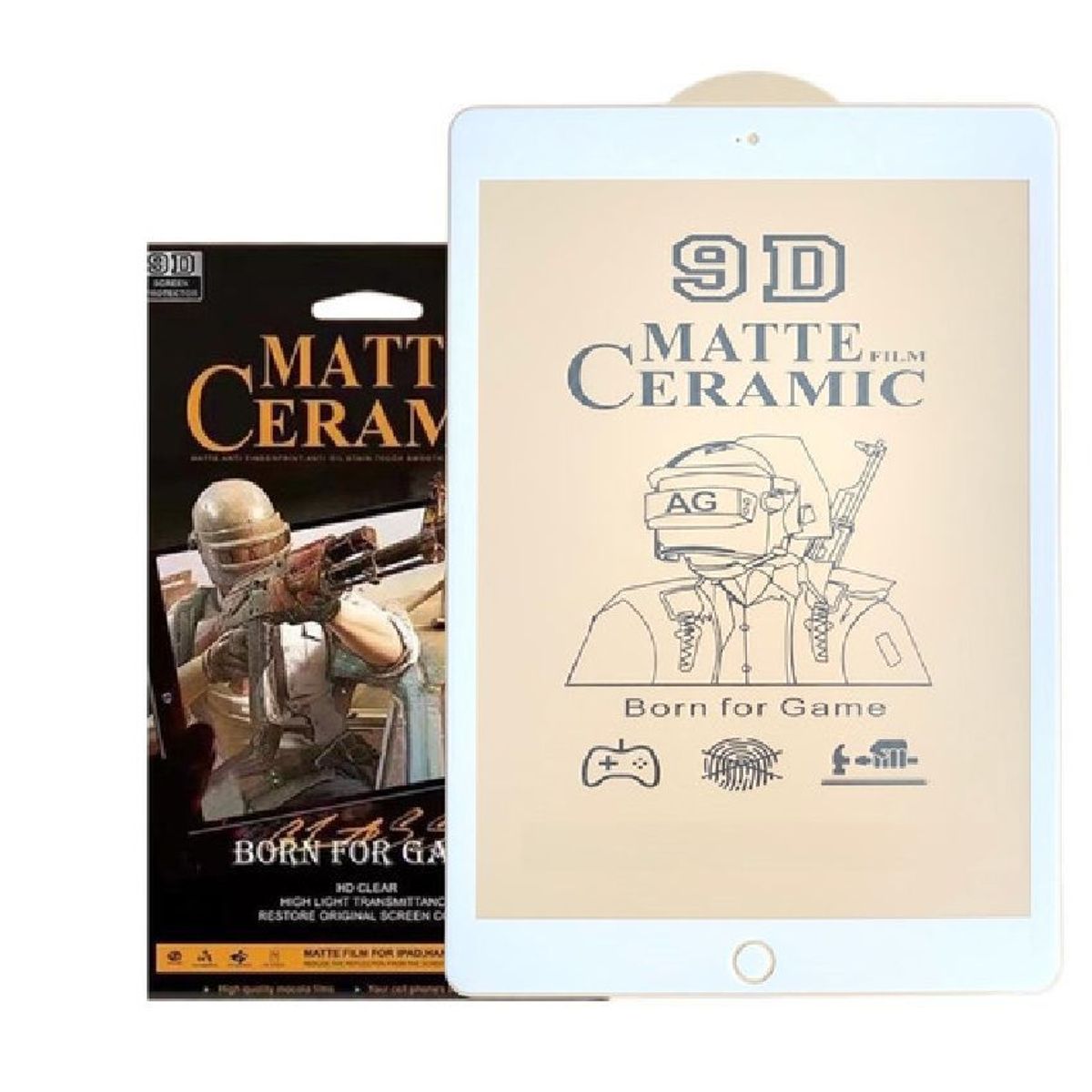 GENERICO - Vidrio cerámico ipad 10.2 9 generación 2021 no se rompe