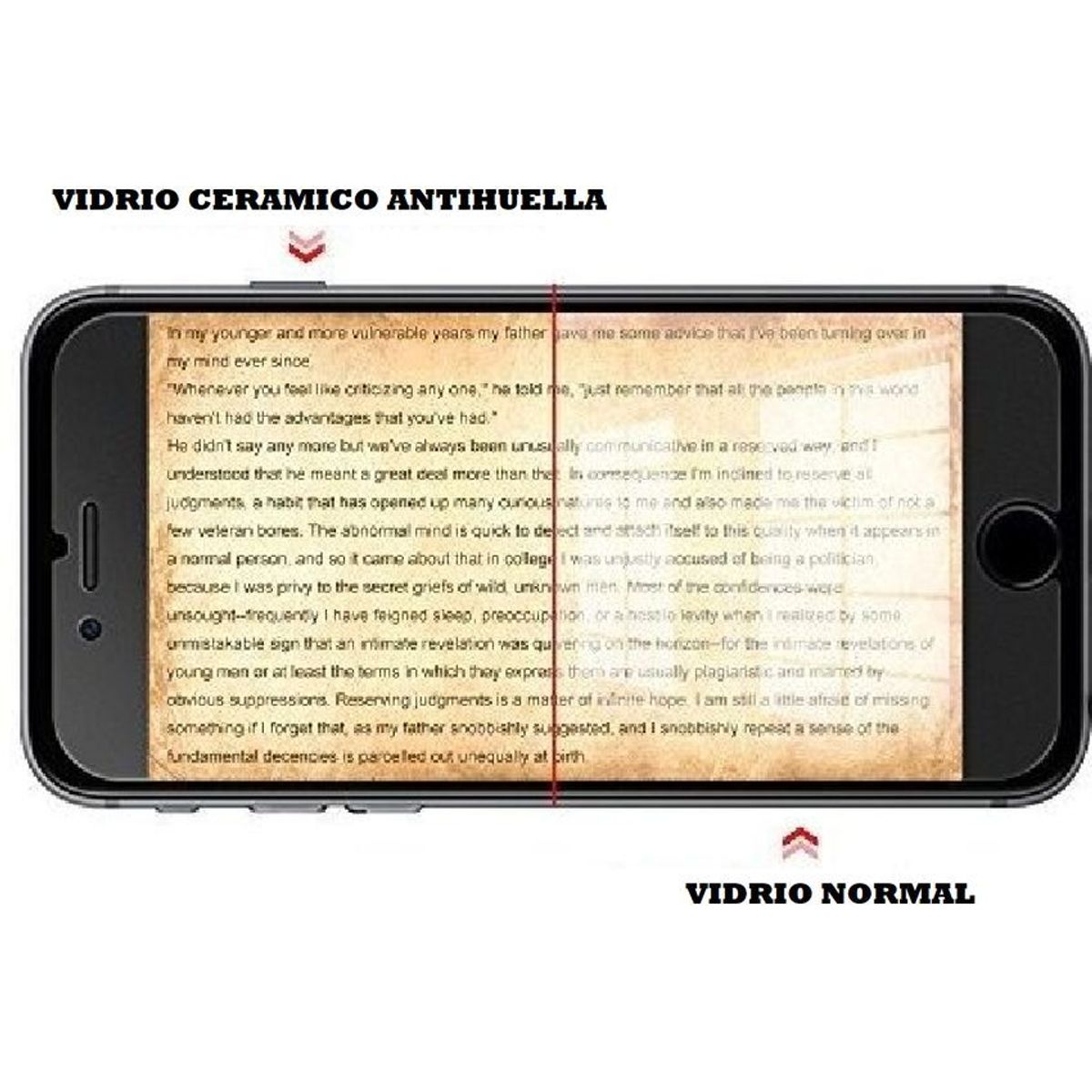 GENERICO - Protector vidrio ceramico matte para ¡Phone 13 mini 5.4 no se rompe