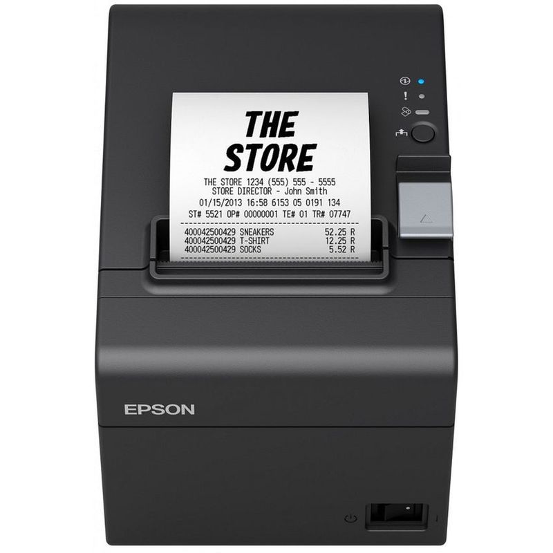 EPSON - Impresora epson tm-t20 iii termica 80ml ethernet color negro