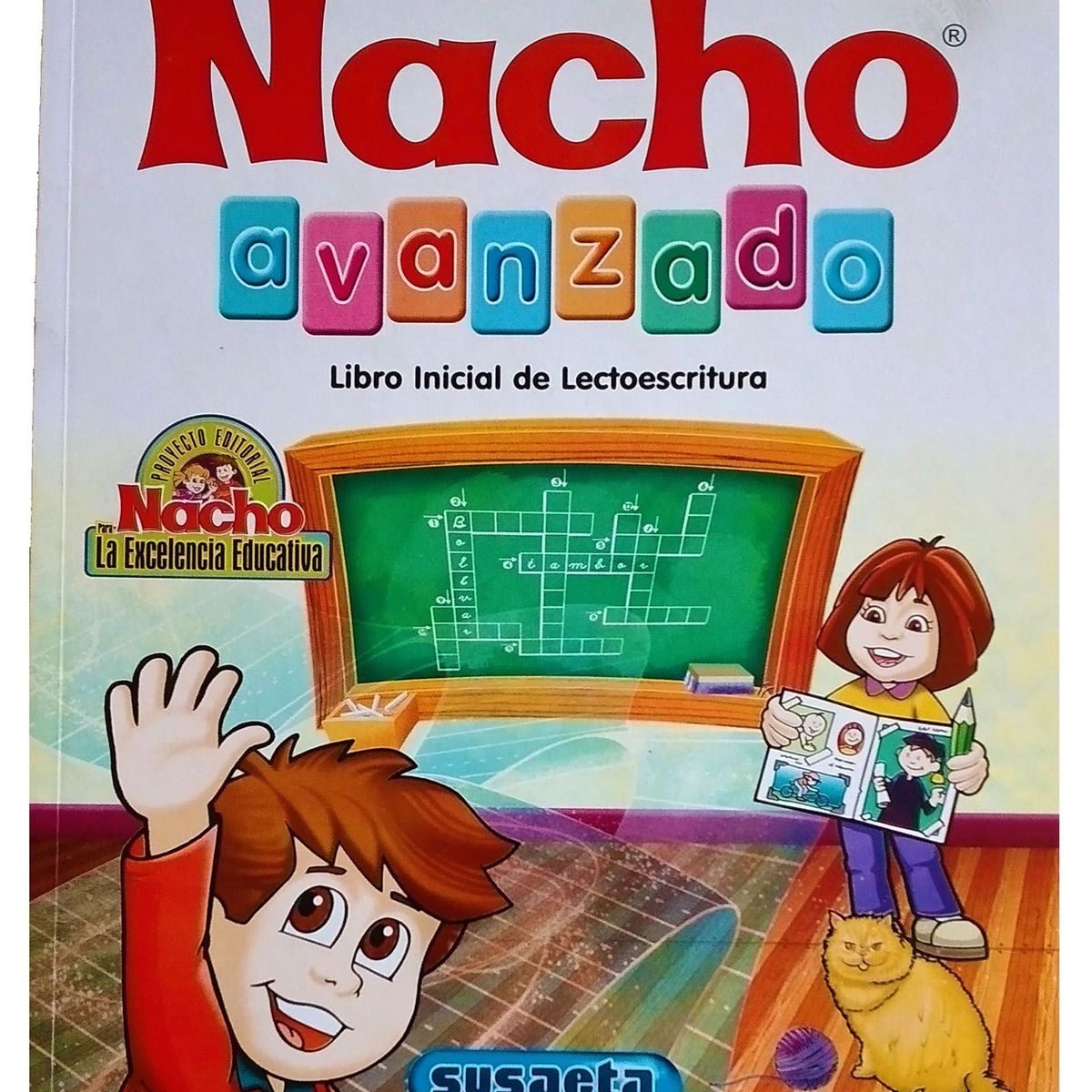 BOOKS - Cartilla Nacho Avanzado Libro Inicial De Lectoescritura
