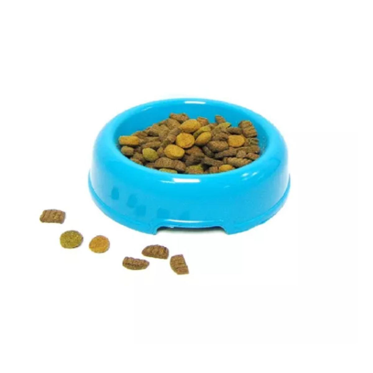HALLY PET - Comedero Redondo Grande D 22cm  A 6cm Celeste