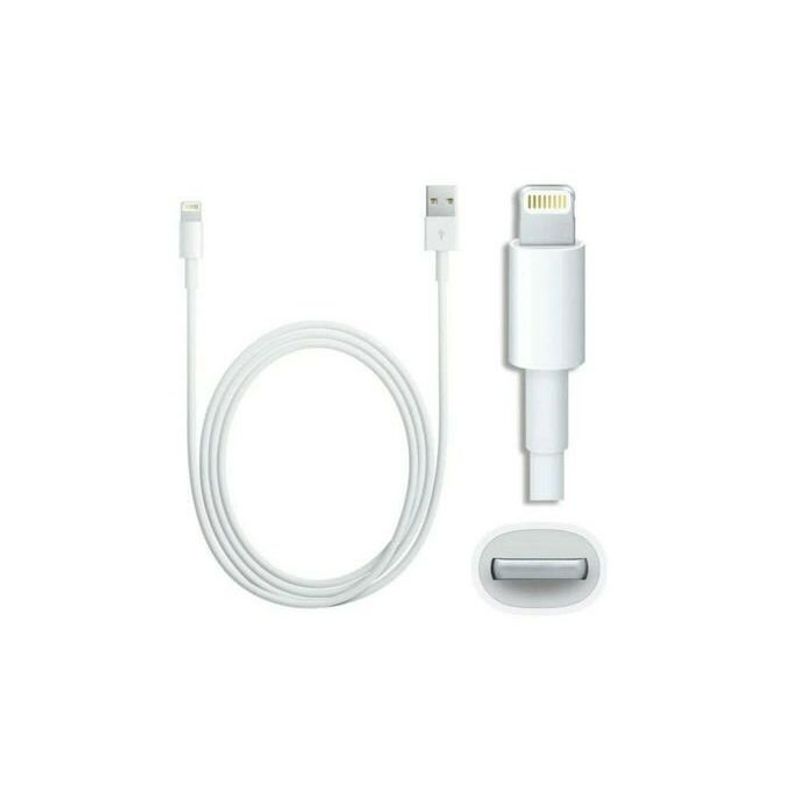 GENERICO - Cable de Carga USB 2.0 Lightning  Air phone 1M Blanco