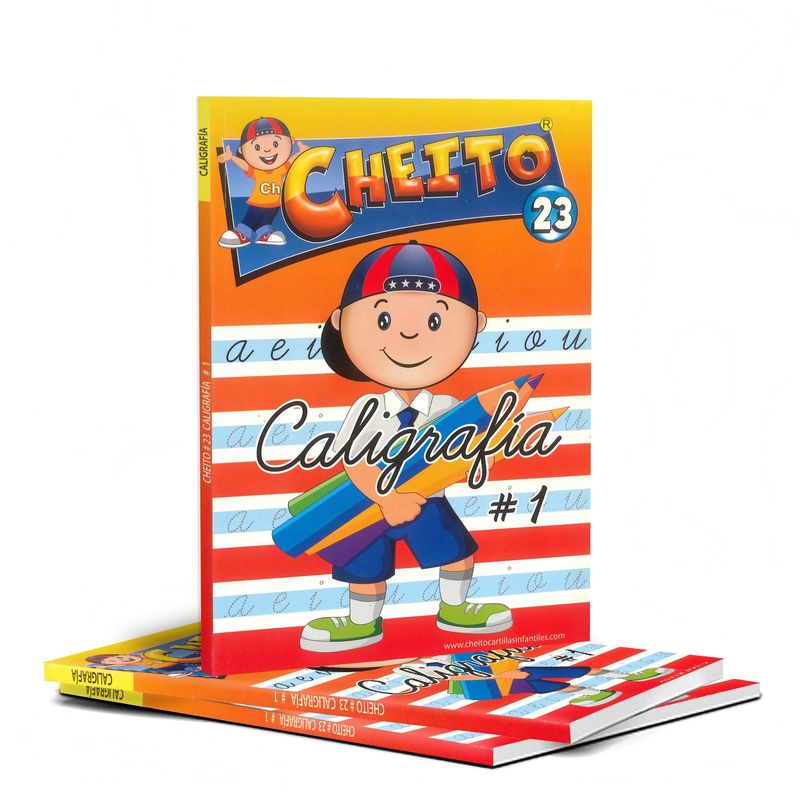 BOOKS - Cartilla Libro Cheito Caligrafía Pre-jardín Para Niños