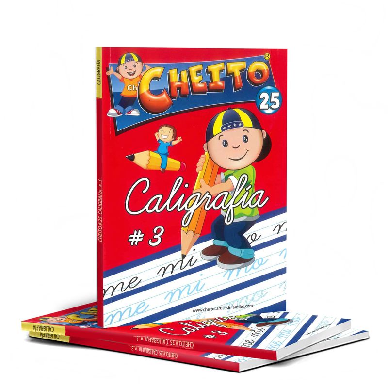 BOOKS - Cartilla Cheito Caligrafía Transicion para niños