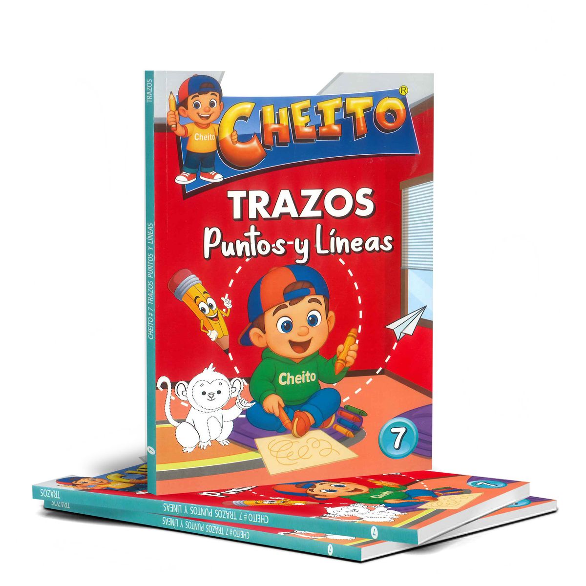 BOOKS - Cartilla Cheito Trazos Pre-jardín para niños