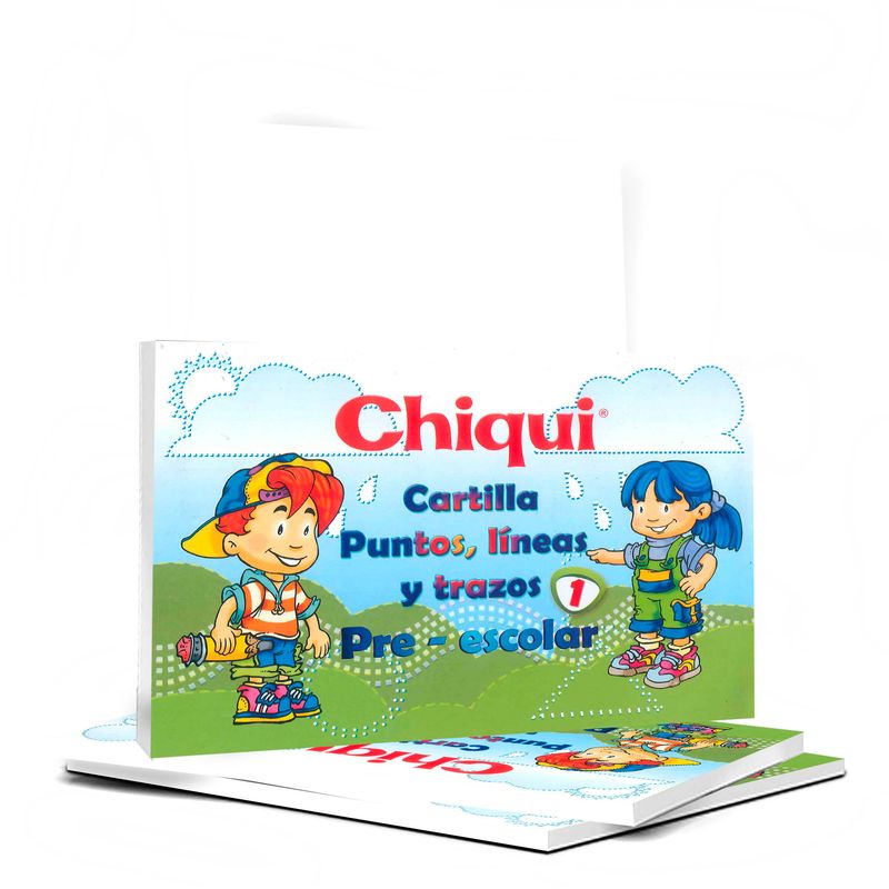 BOOKS - Cartilla Chiqui Puntos Lineas y Trazos Pre-escolar para niños
