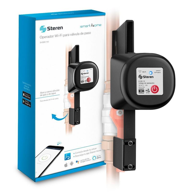 STEREN - Válvula De Paso wIFI Smart Steren