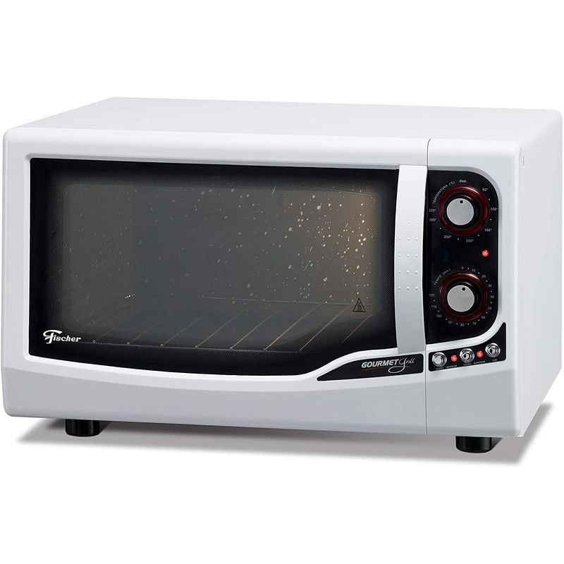 FISCHER - Horno Eléctrico Gourmet Autolimpiante de Mesa 44L Marca Fischer Blanco.