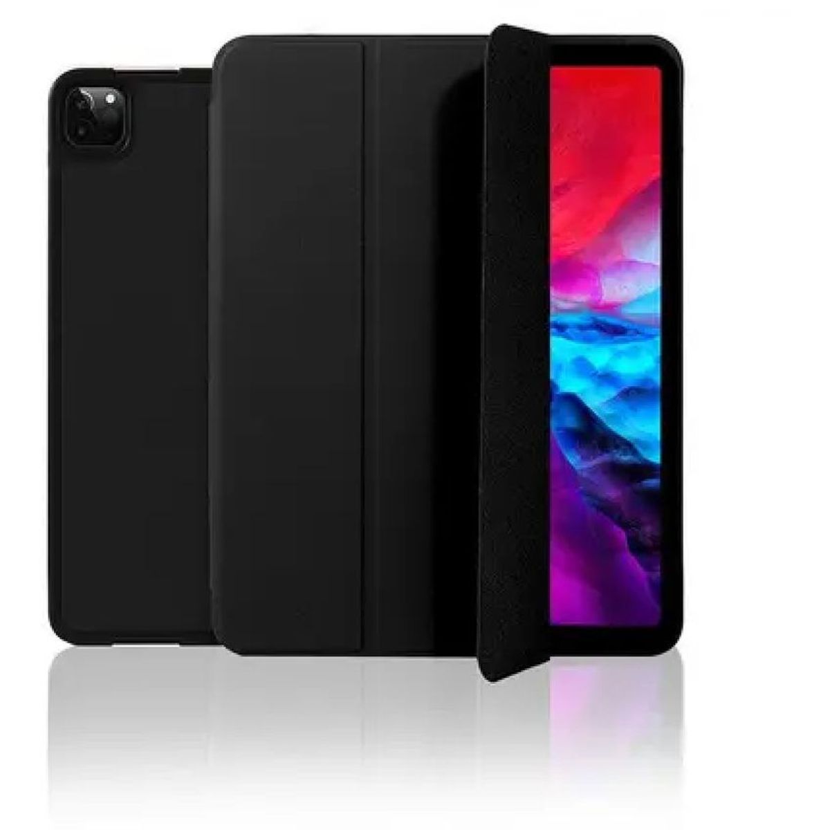 GENERICO - Estuche smart case para ipad pro 11 2021 tecera generacion negro