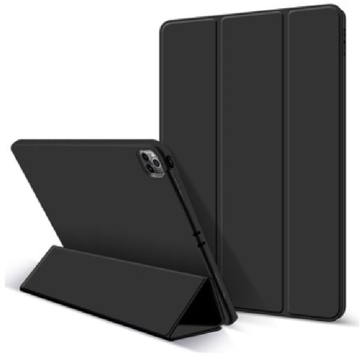 GENERICO - Estuche smart case ipad pro 11 2021 con espacio de lápiz negro