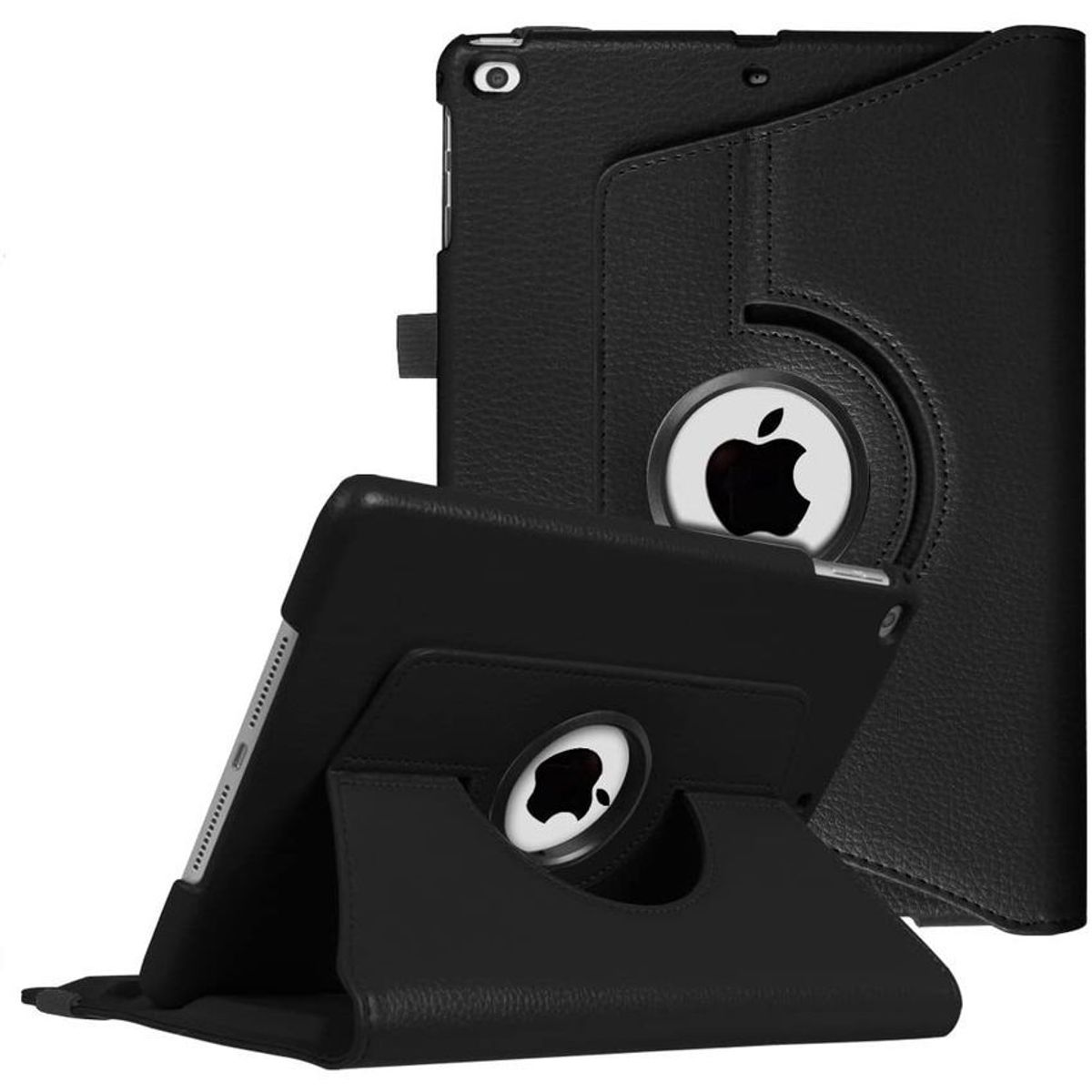 GENERICO - Estuche case 360 ipad new  9.7 ipad 6 generación negro