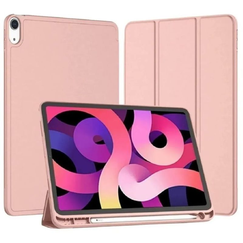 GENERICO - Funda smart case con espacio de lápiz para ipad 10 generación 10.9