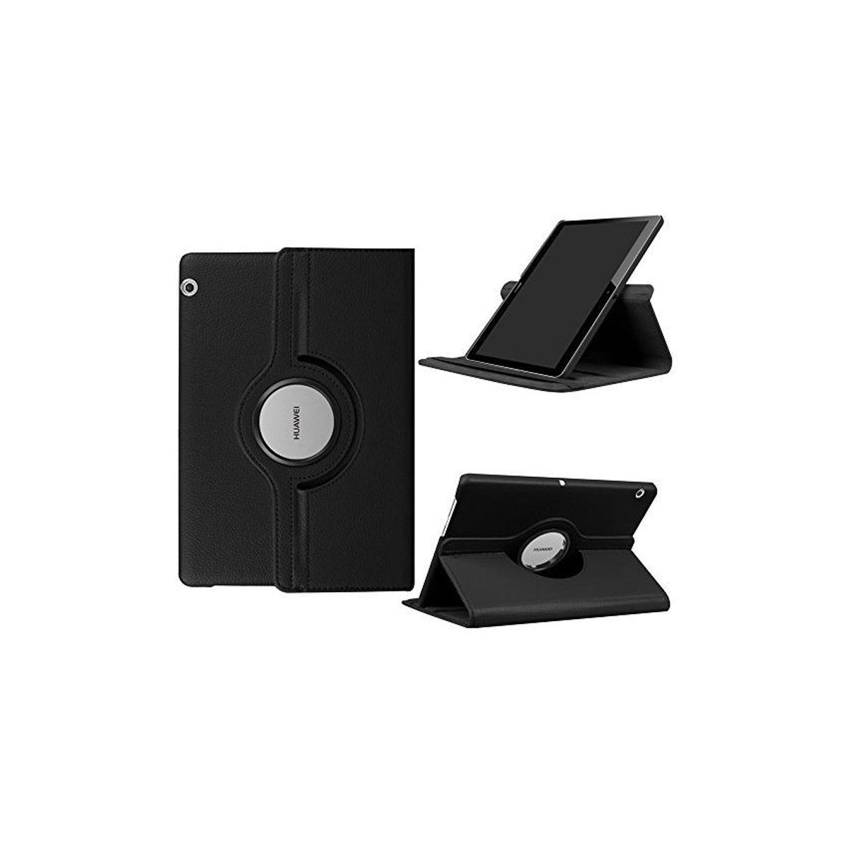 GENERICO - Estuche 360 para tablet huawei t3-10 9.6  negro