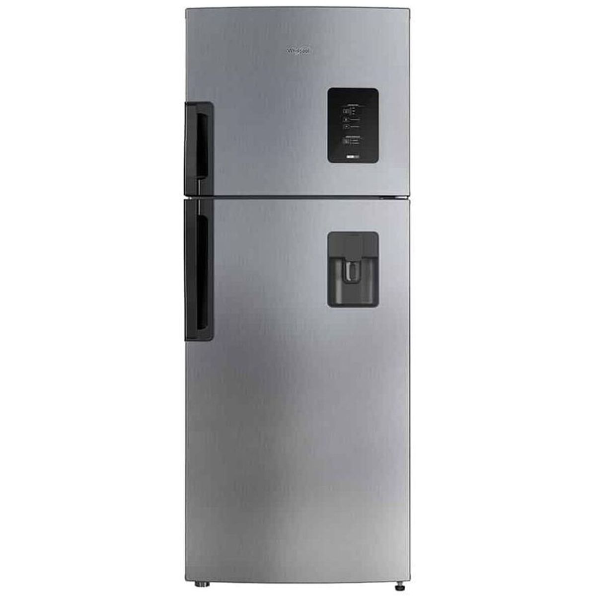 WHIRLPOOL - Nevera whirlpool top mount panel touch 435l silver