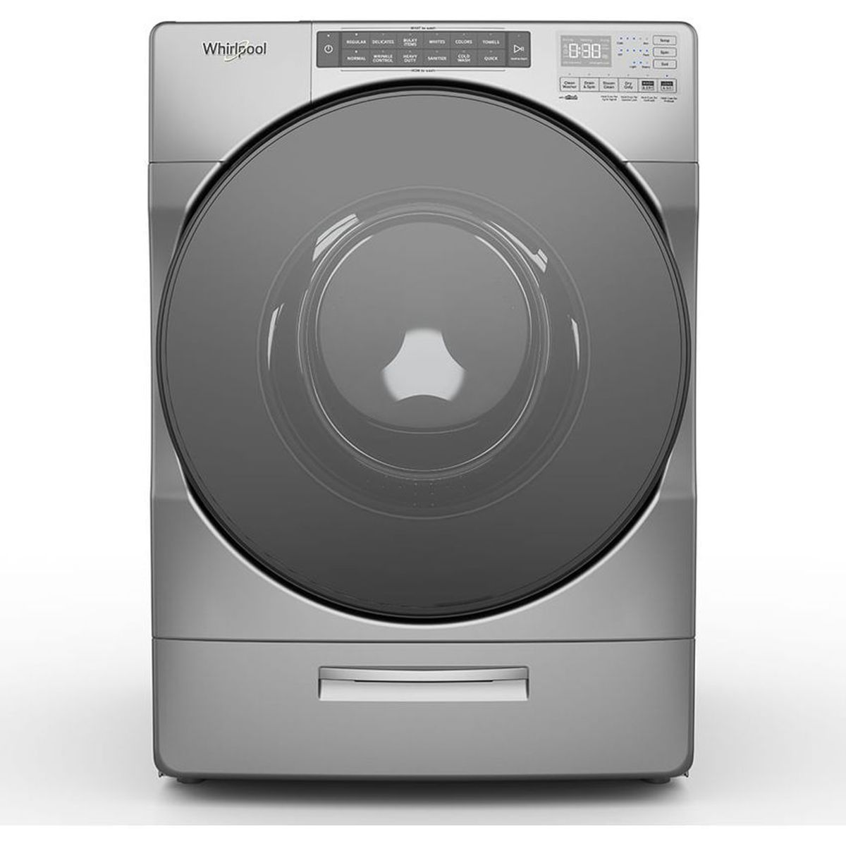 WHIRLPOOL - Lavasecadora whirlpool condensación 20 kg lavado/12 kg secado cromado