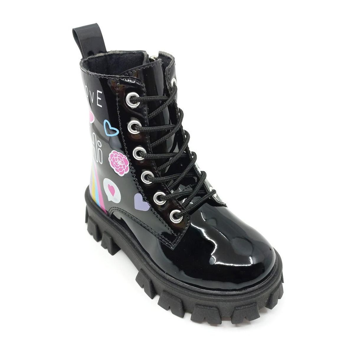 PAPOS - Botas Arco Iris - Negro