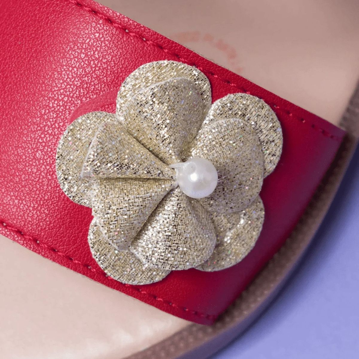 PAPOS - Sandalia Vaiana Rojo - Rojo