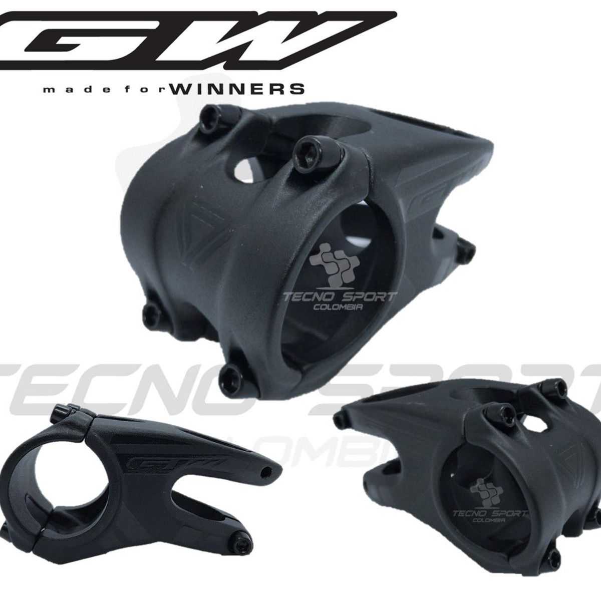 GW - Espiga Gw Aluminio Mtb Para Manubrio 35mm Bicicleta