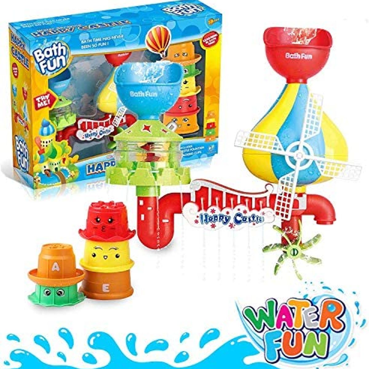 MUEBLESYA - Juguete De Baño Niños De 2-5 Años-11pz-animales Mar