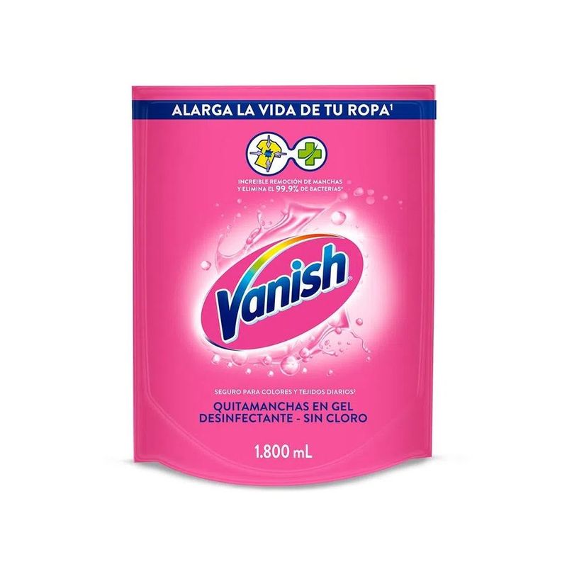 VANISH - Vanish Liquido Quitamanchas Rosa 1.800ml