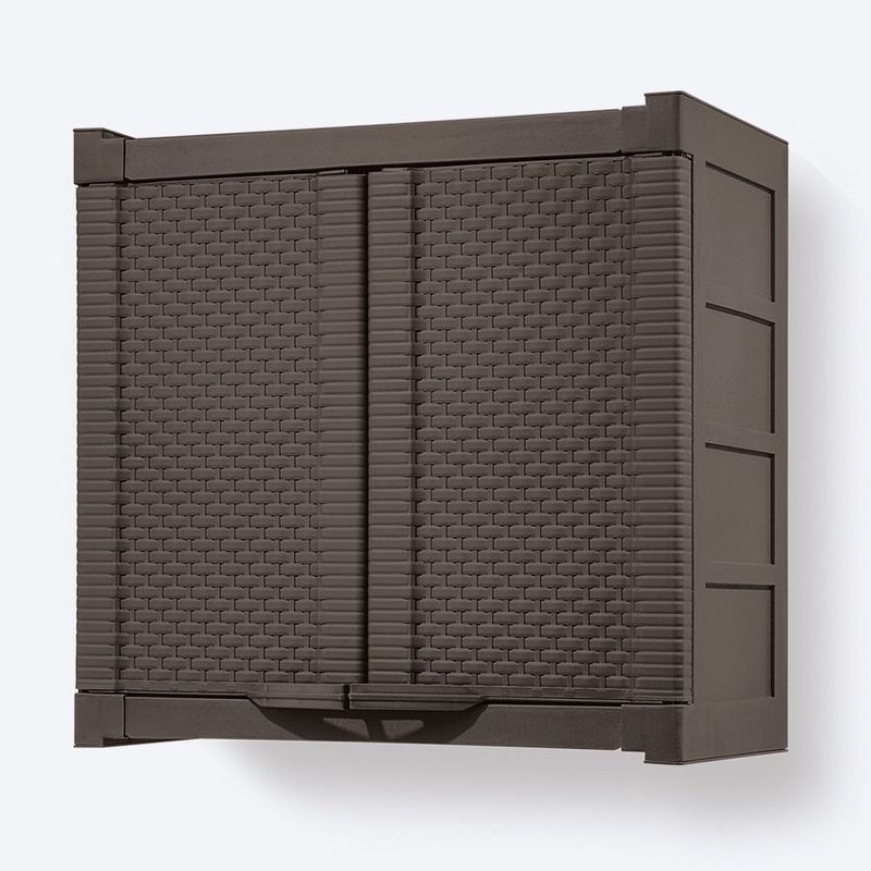RIMAX - Armario Gabinete Apariencia Rattan Rimax