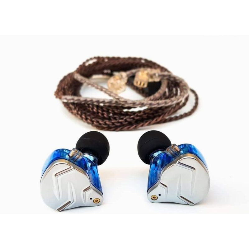 KZ - Audífonos Kz Zsn Pro Monitoreo In Ear AZUL CON MICROFONO