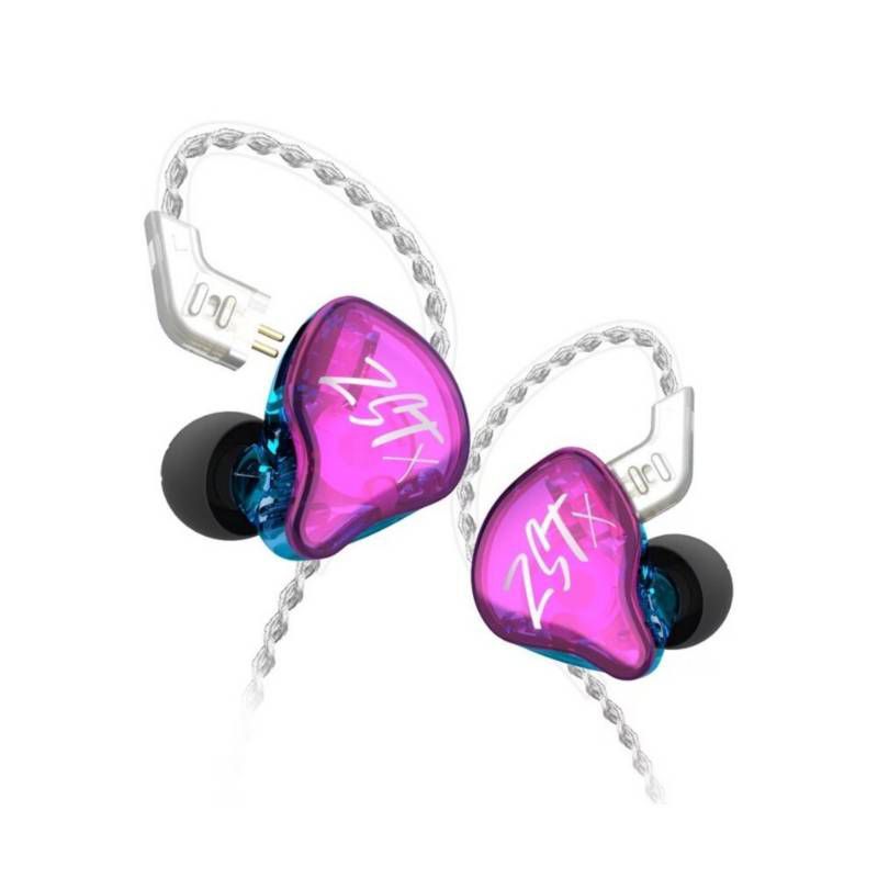 KZ - Audifonos Kz Zst X Monitores In Ear MORADO