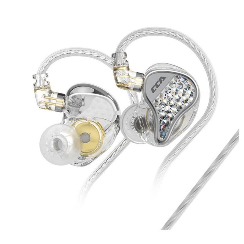 KZ - Audífonos kz Cca Lyra Monitores In Ear Hifi --zsn-dq6-zst BLANCO