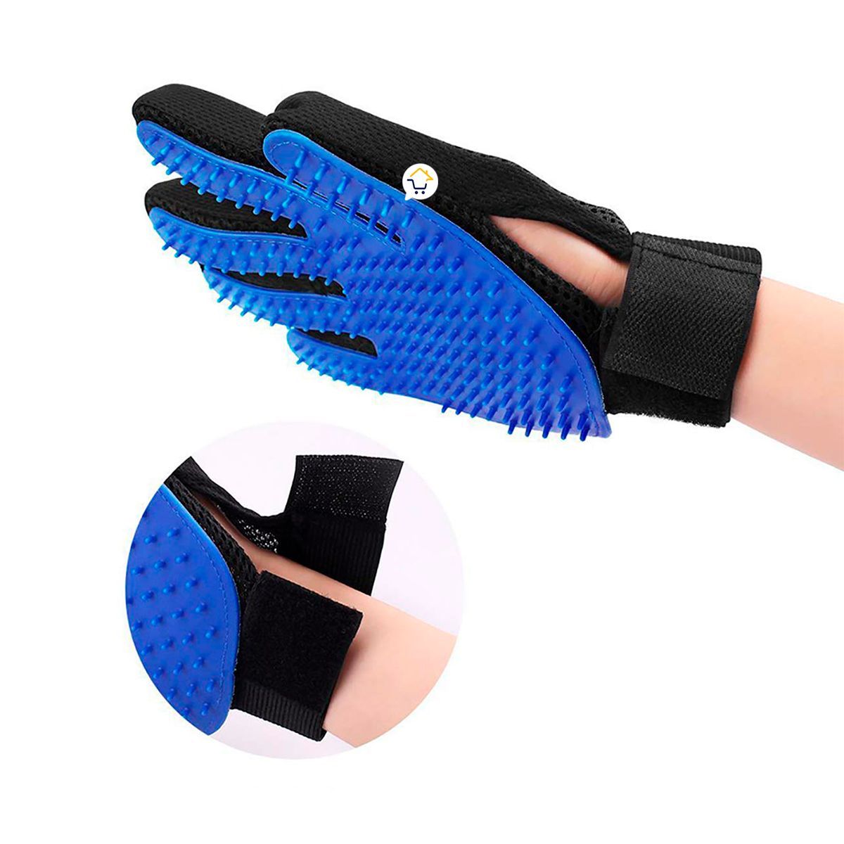 COMPRALOENCASA COM - Combo Guante Quita Pelos Mascotas Y Cepillo Quita Pelusas