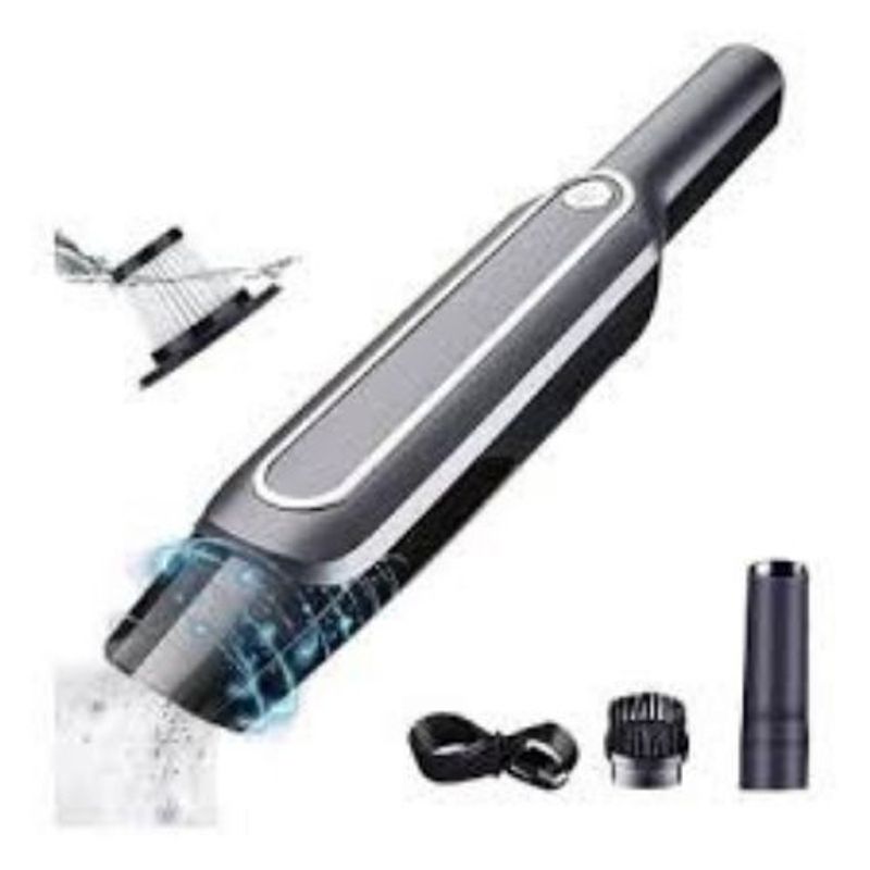 GENERICO - Aspiradora Mini Recargable Potente Para Auto Y Hogar 120 W.