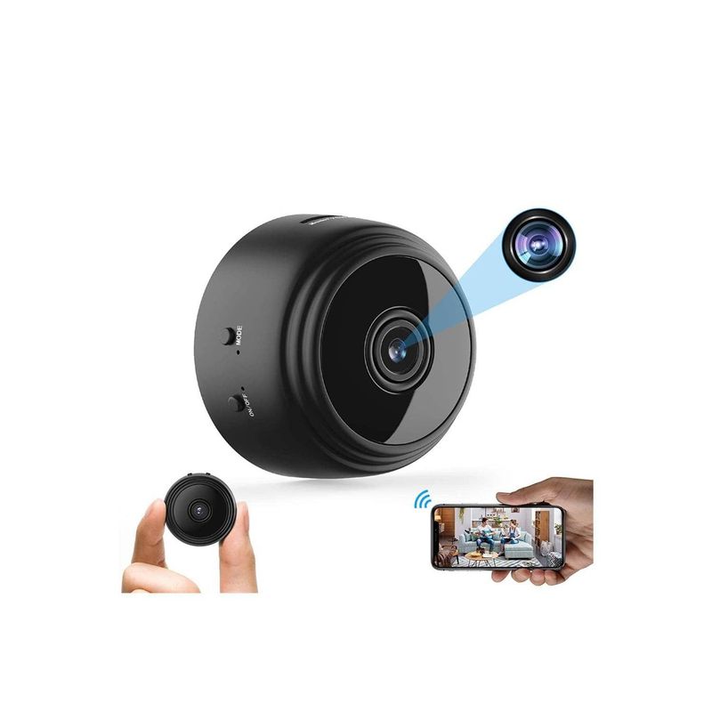 GENERICO - Mini Cámara Espía Wifi Oculta Inalámbrica  A9 1080P Full HD