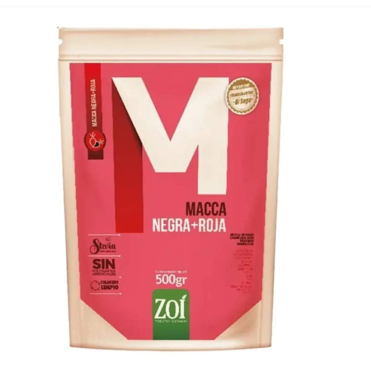 CRYPTOZOIC - MACA NEGRA Y ROJA ZOI X 500 GR.