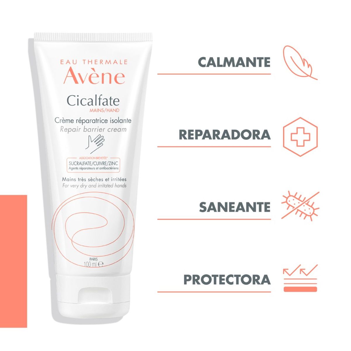 AVENE - Cicalfate Crema de Manos Avene X 100ml