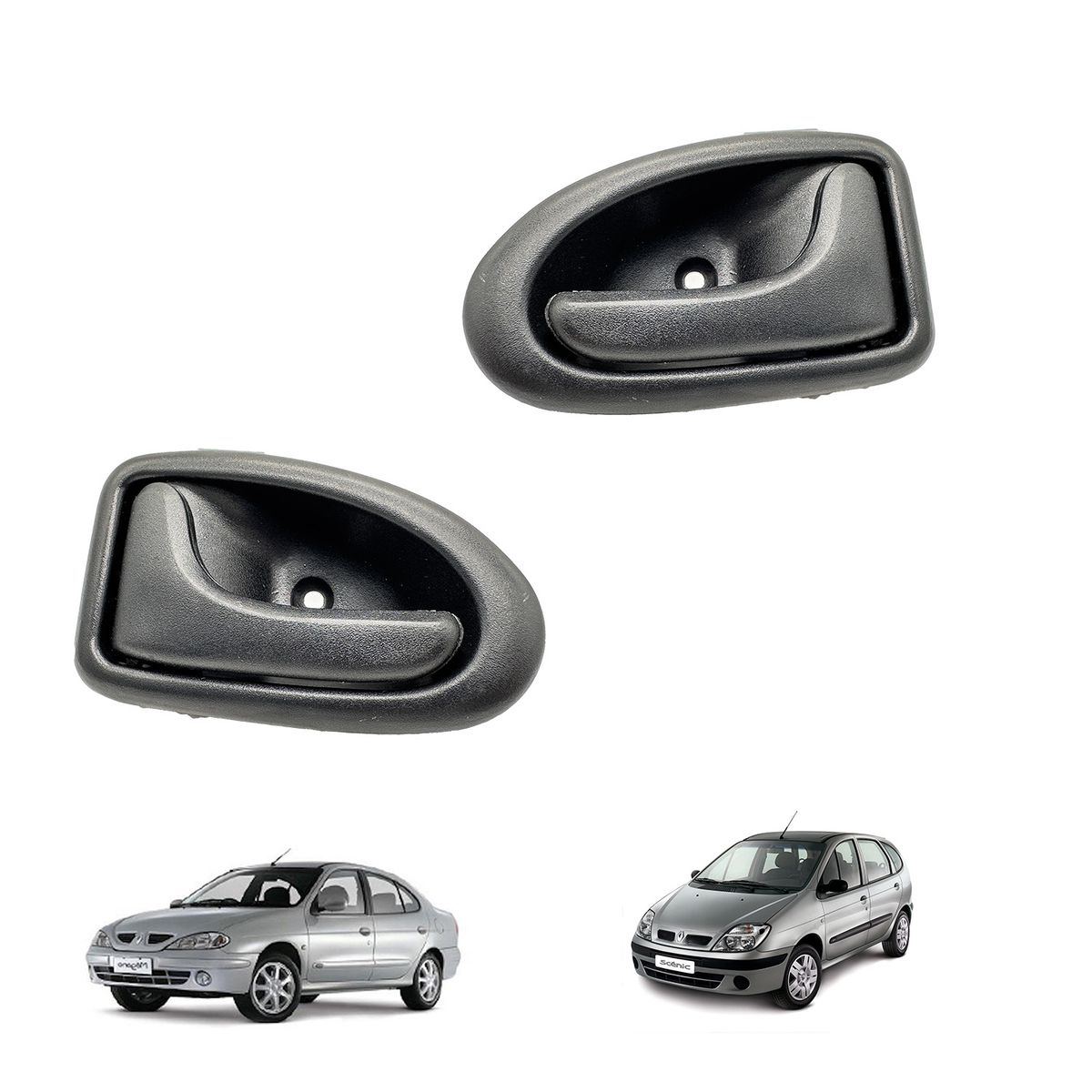 IMCOPARTES - Juego manijas interiores x2 Renault Megane - Scenic