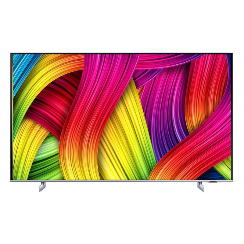 SAMSUNG - Televisor 55" Samsung UN55AU8200 Smart TV 4K Crystal