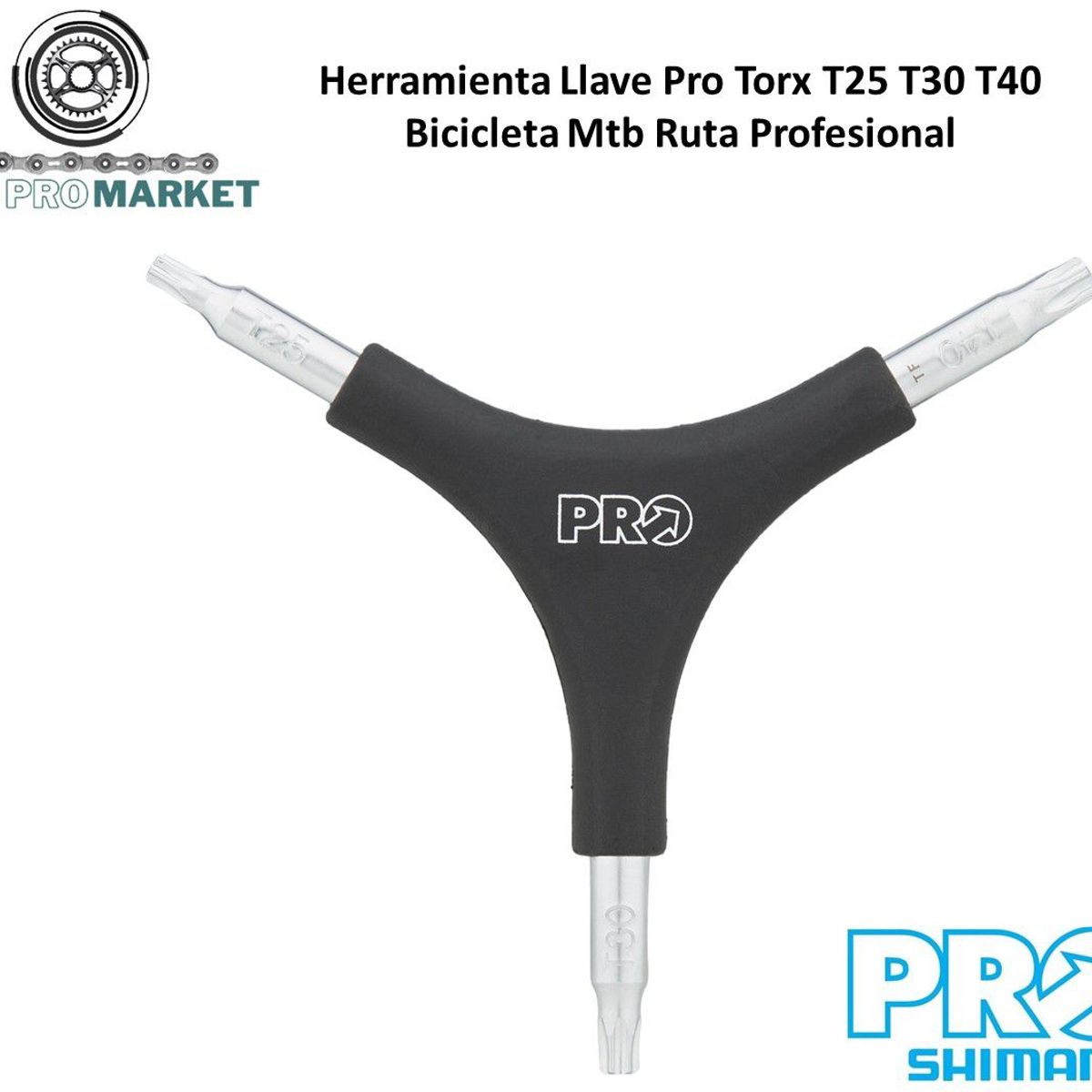 PRO - Herramienta Bicicleta Llave Pro Torx T25 T30 T40 Profesional