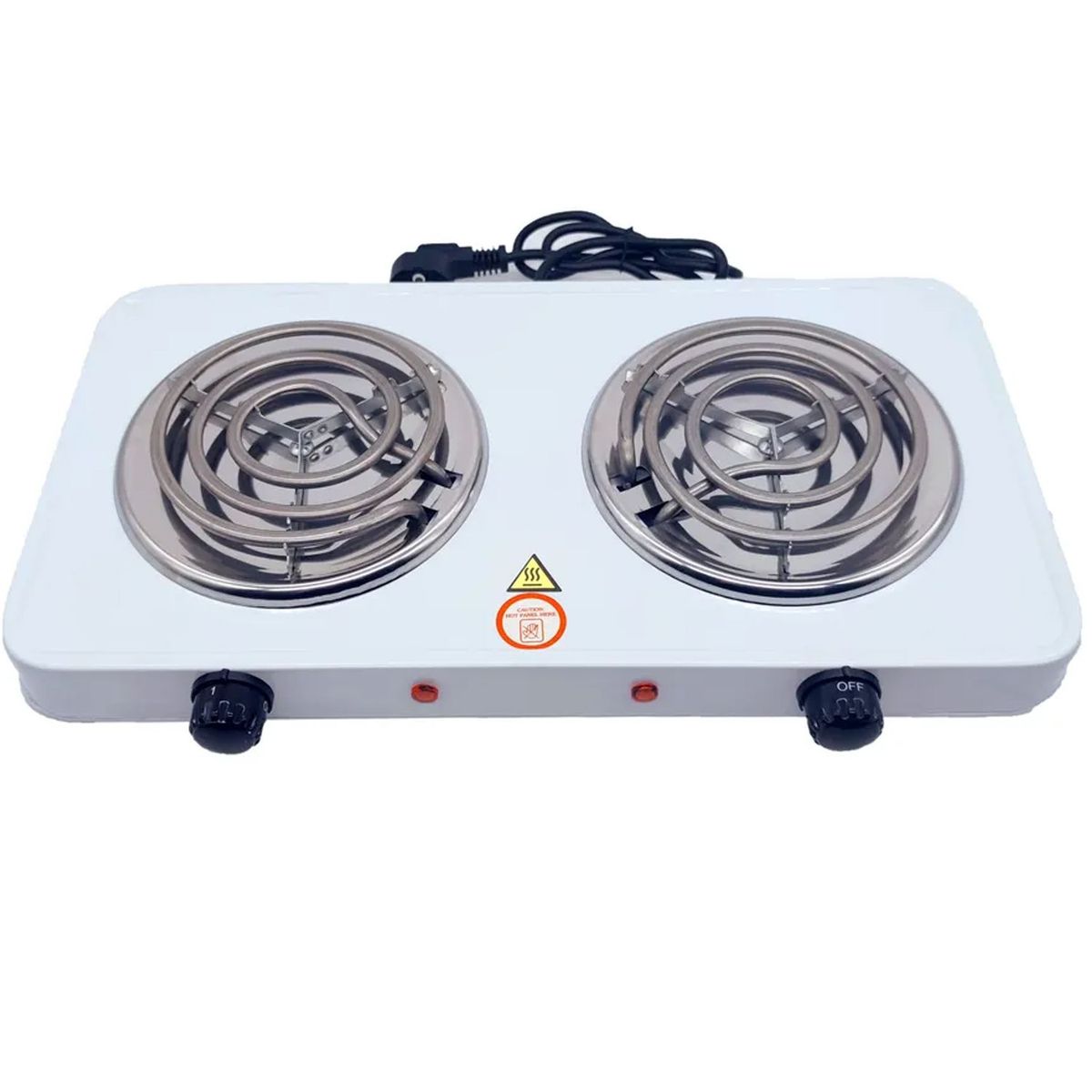 ONE PIXEL - Estufa Eléctrica De Mesa Dos 2 Puestos Hot Plate ONE PIXEL