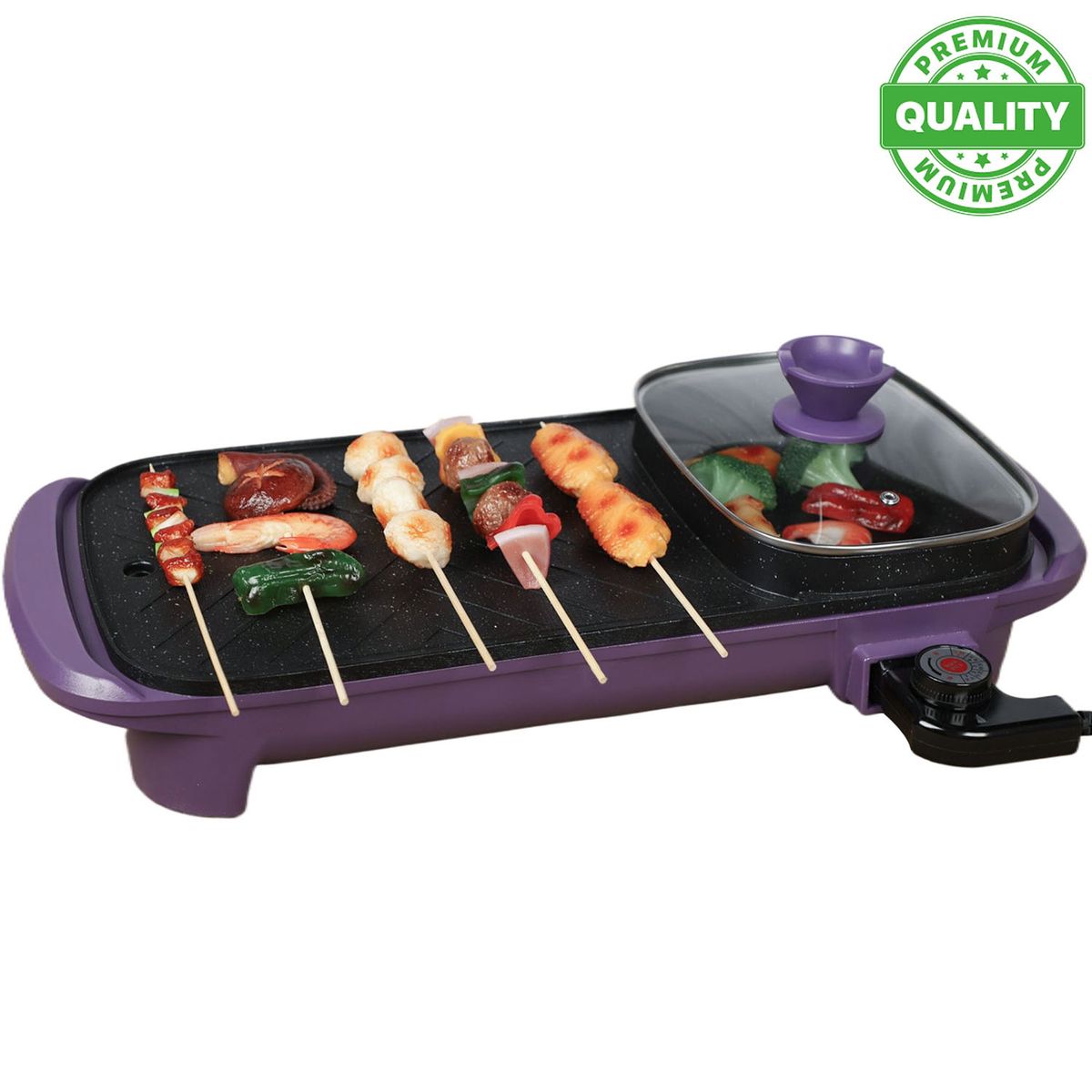 ONE PIXEL - Plancha Asador Electrico Antiadherente Parrilla ONE PIXEL