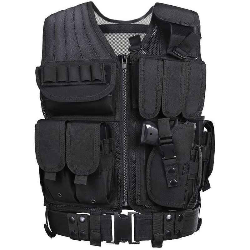 GENERICO - Chaleco Táctico De Paintball Ligero.