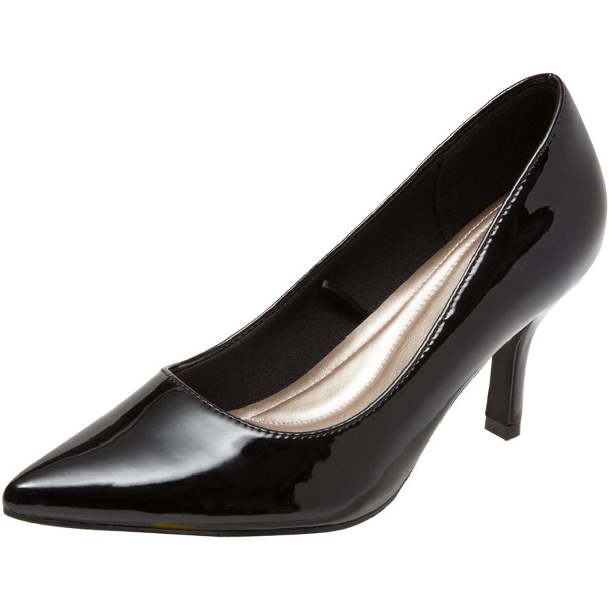 COMFORT PLUS - Zapatillas puntiagudas janine mid para mujer comfort plus 191036 negro