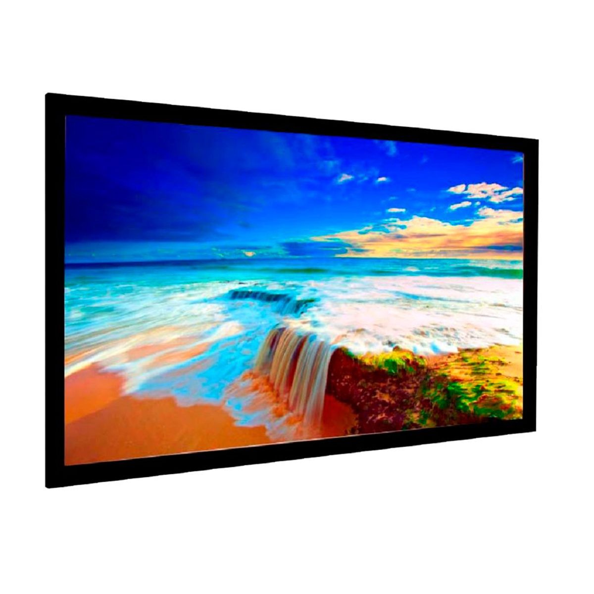 CINEX - Pantalla Marco de Lujo Cinex 240 X 140 Telon Formato 16:9