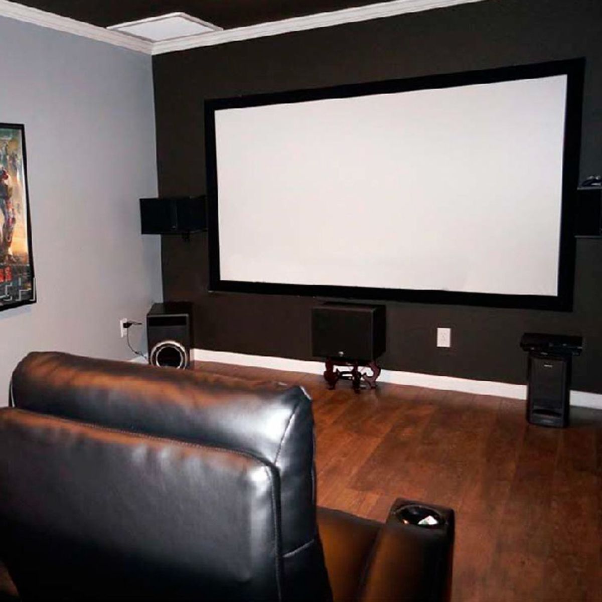 CINEX - Pantalla Marco de Lujo Cinex 240 X 140 Telon Formato 16:9