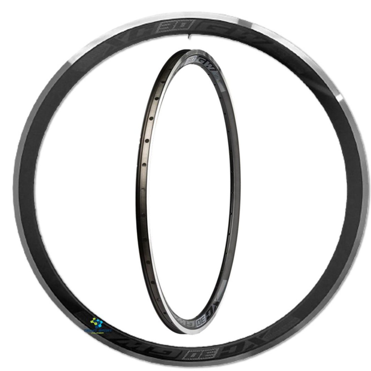 GW - Rin Bicicleta 26 Gw Mtb Doble Pared Aro Aluminio 36 Huecos