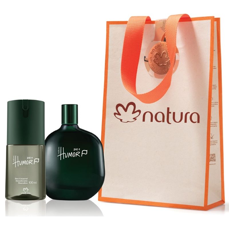NATURA - Set x 2 piezas Perfume Paz e Humor Natura 75 ml