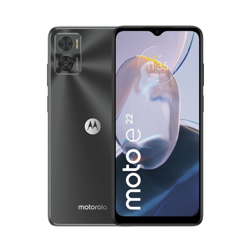 MOTOROLA - Celular MOTOROLA E22 4GB Y 128GB Gris